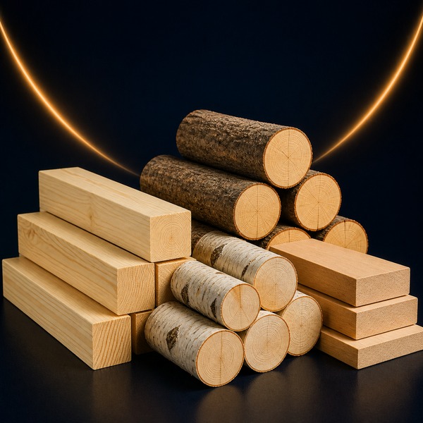 Raw Wood (Spruce, Beech, Birch)