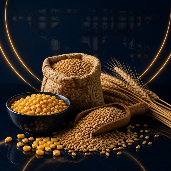 Wheat, Corn & Barley